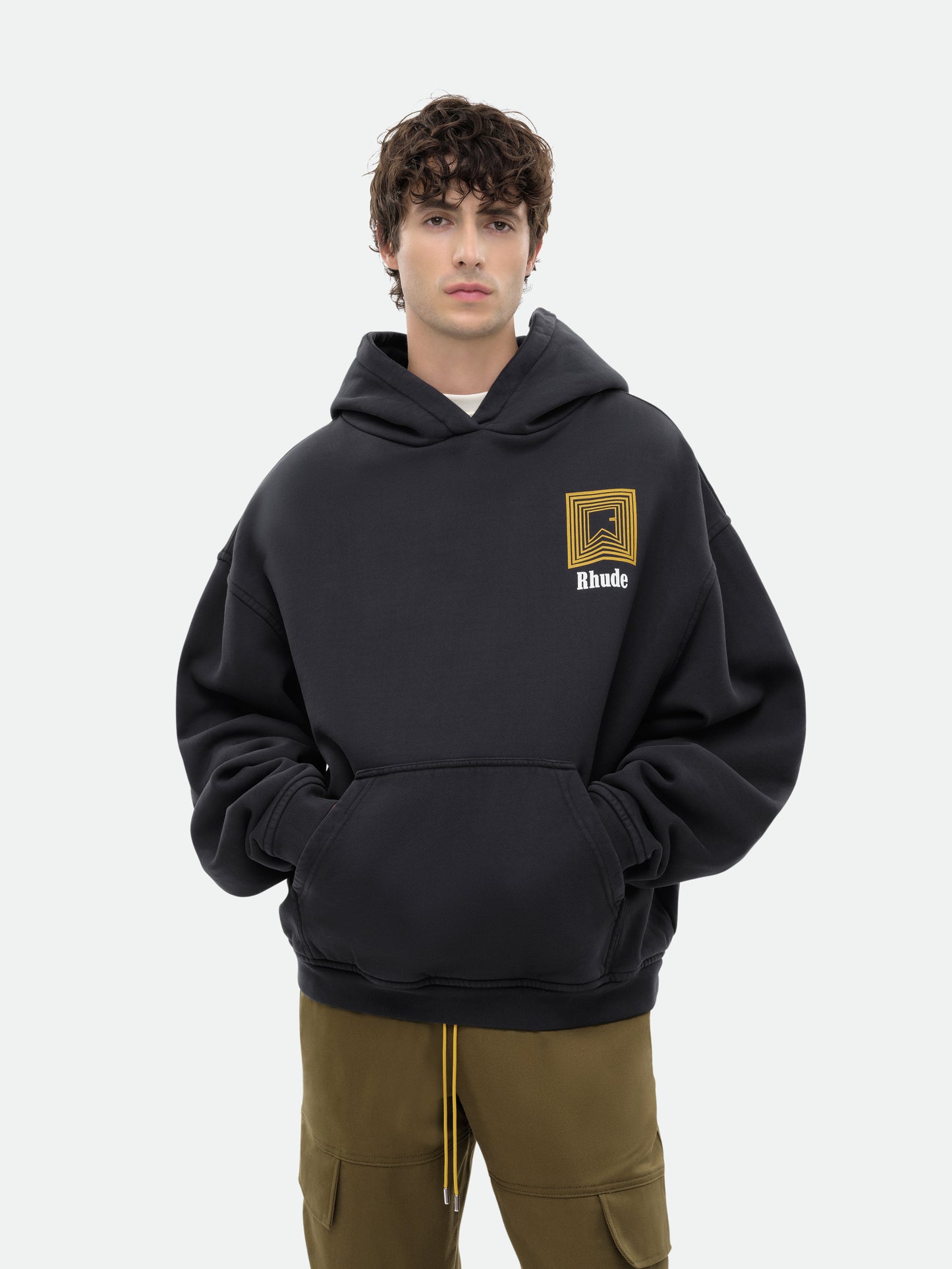 CHEVRON LOGO REPEAT HOODIE