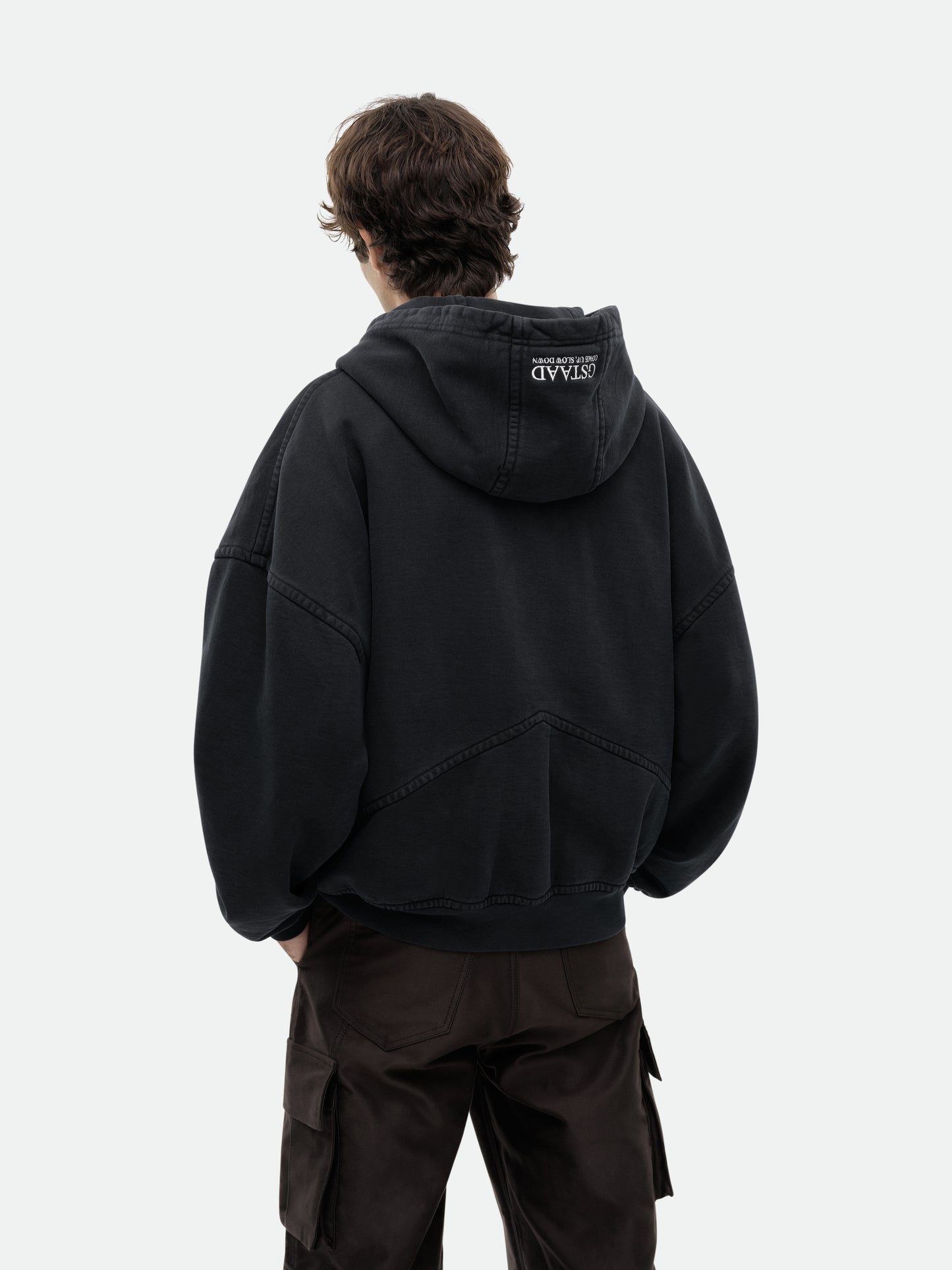 GSTAAD RHUDE ZIP UP HOODIE