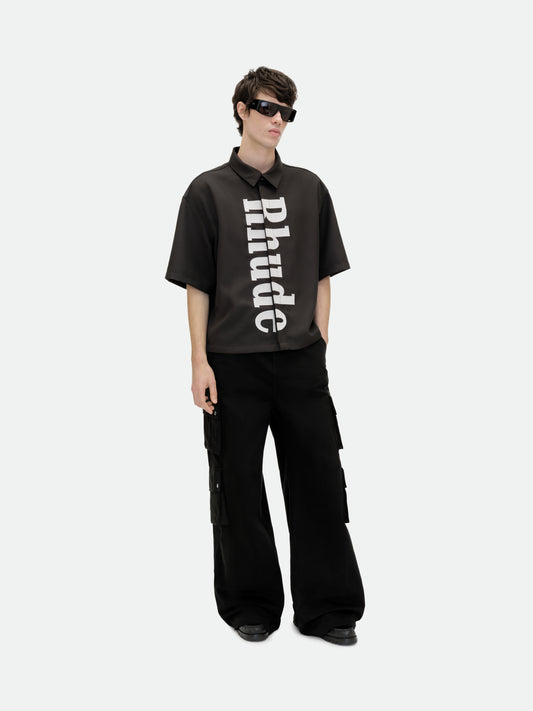 RHUDE VERT LOGO SHIRT