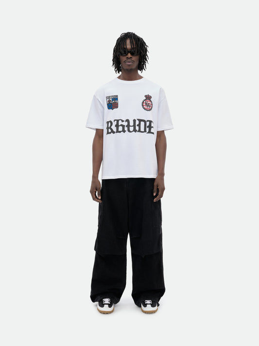 RHUDE COTE D'AZUR CREST OVERSIZED TEE