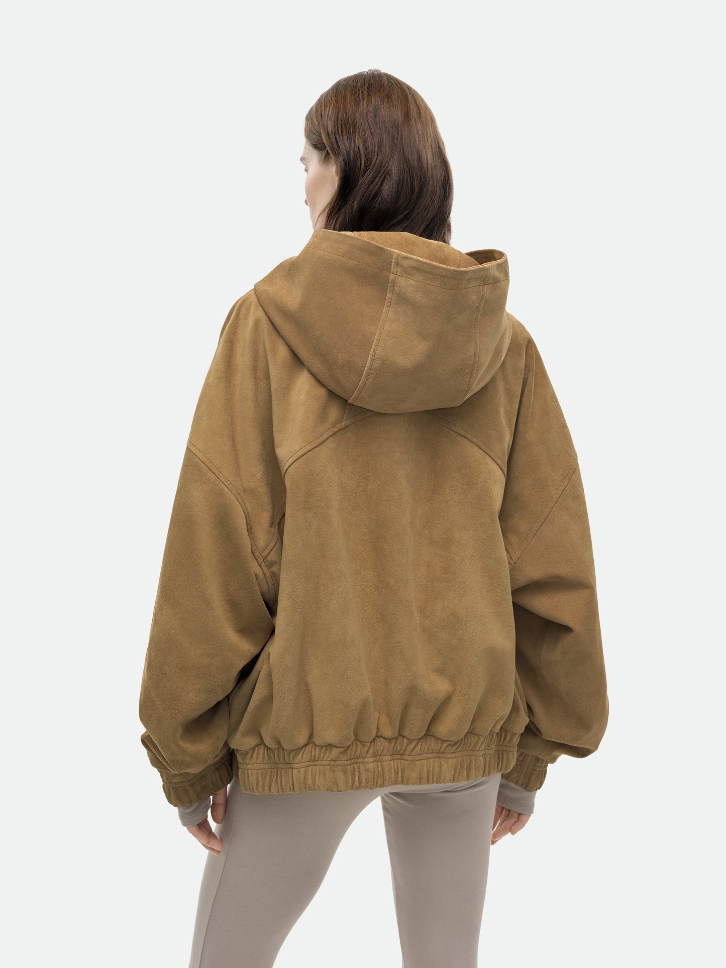 SUEDE RHUDE CREST HOODIE