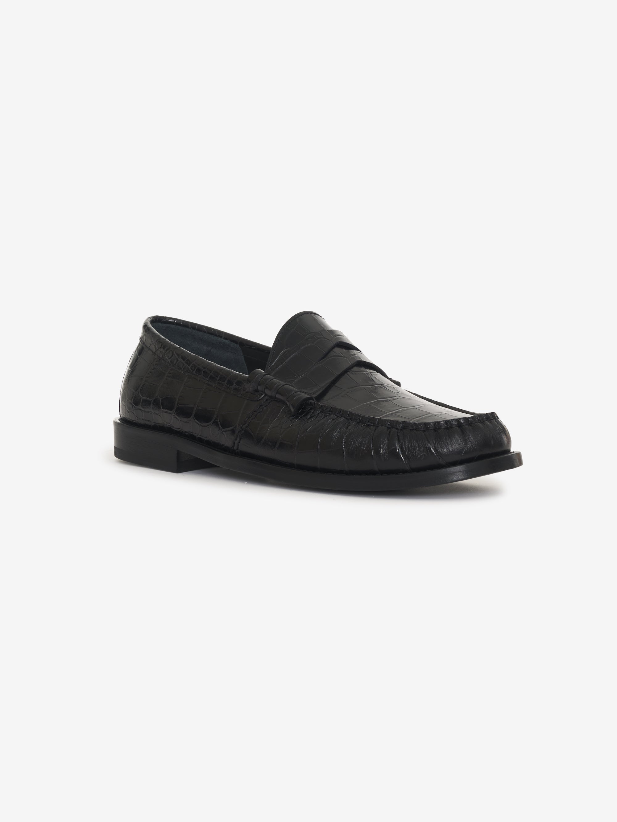 Crocodile deals slip ons