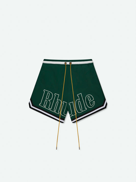 RHUDE BASKETBALL SWIM TRUNKS