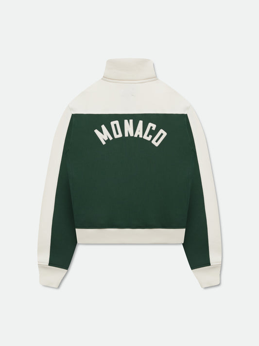 RHUDE CONTRAST QUARTER-ZIP VARSITY