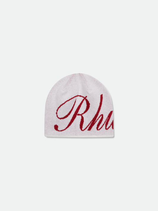RHUDE SCRIPT KNIT BEANIE