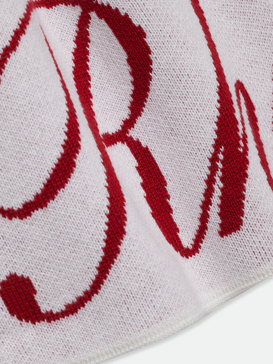 RHUDE SCRIPT KNIT BEANIE