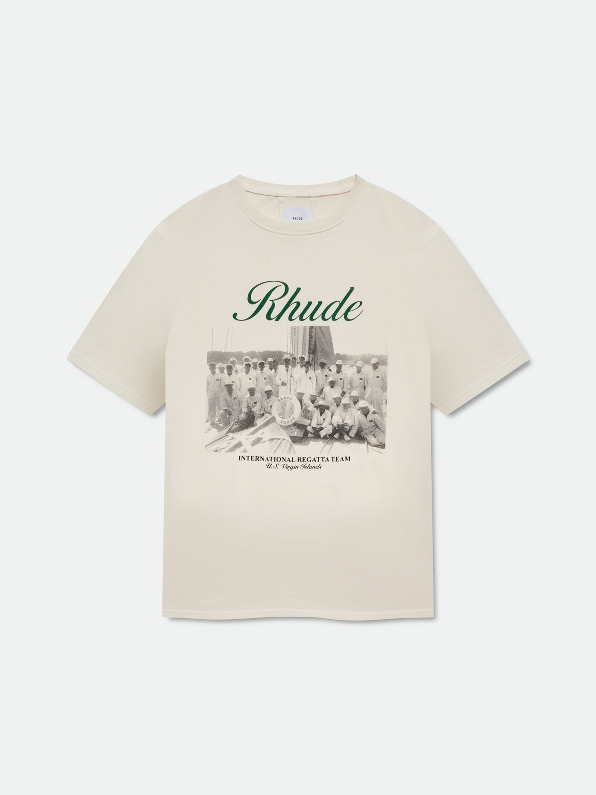VIRGIN ISLANDS SCRIPT TEE – R H U D E