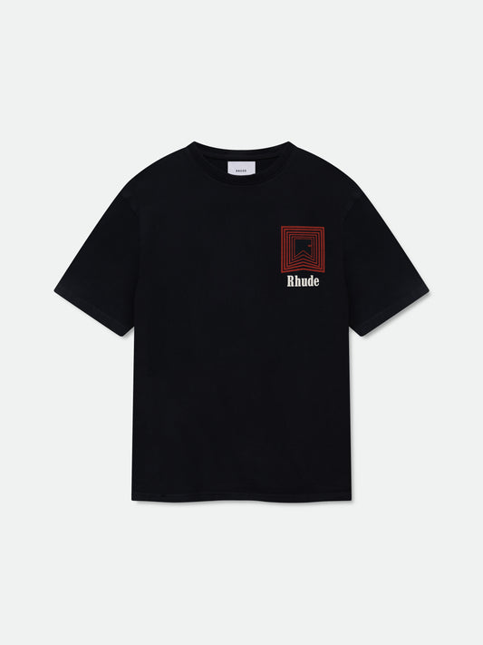 CHEVRON LOGO REPEAT TEE