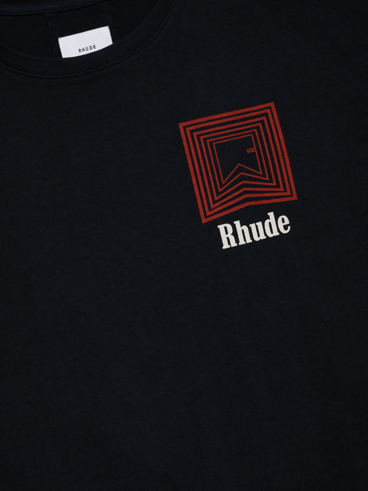 CHEVRON LOGO REPEAT TEE