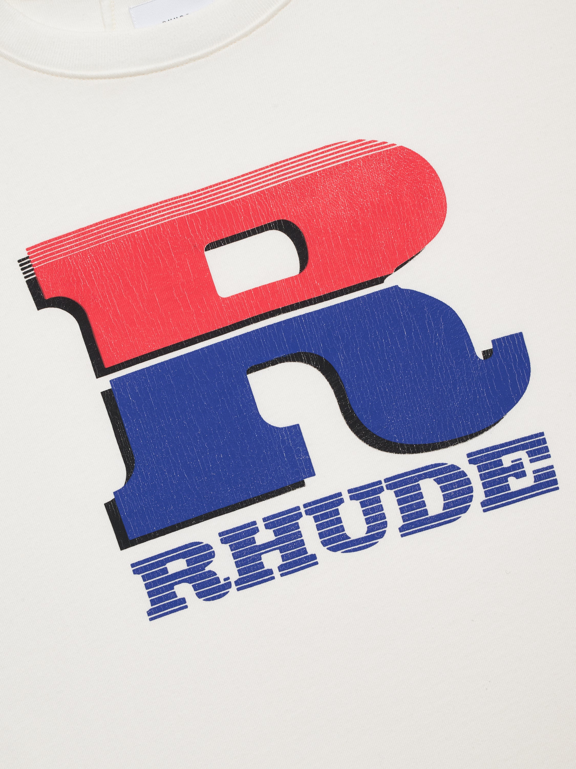 SPLIT PETROL LOGO LS TEE – R H U D E