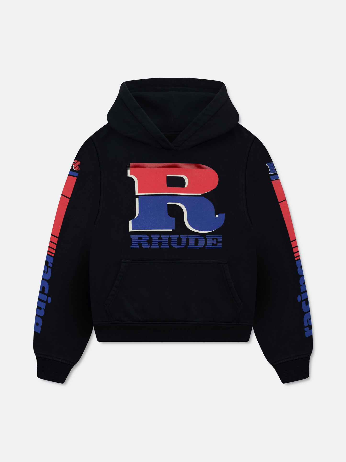 SPLIT PETROL LOGO HOODIE