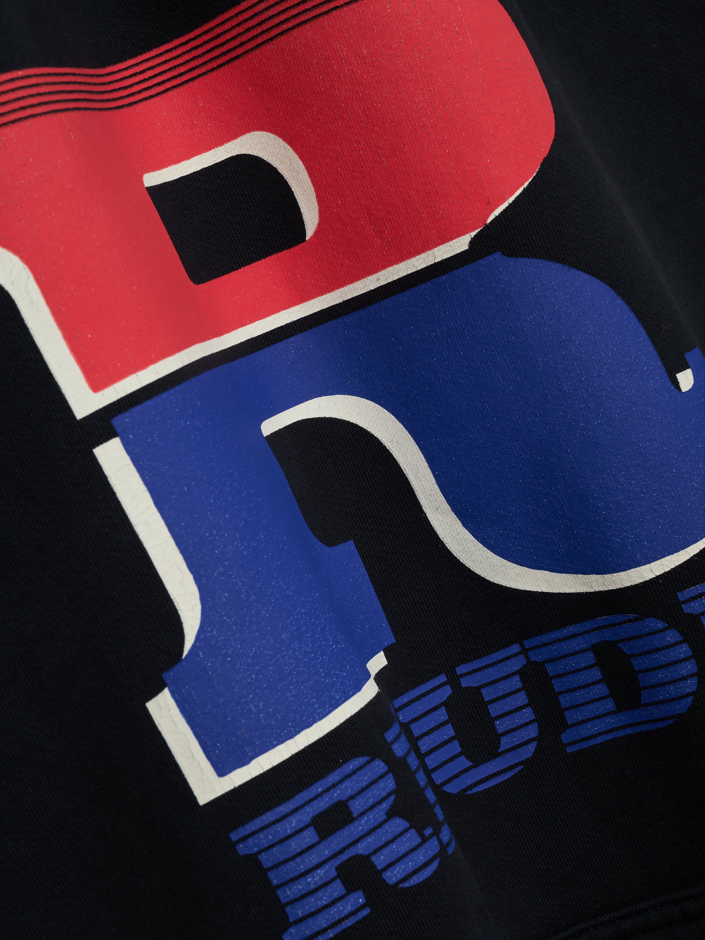 SPLIT PETROL LOGO HOODIE – R H U D E