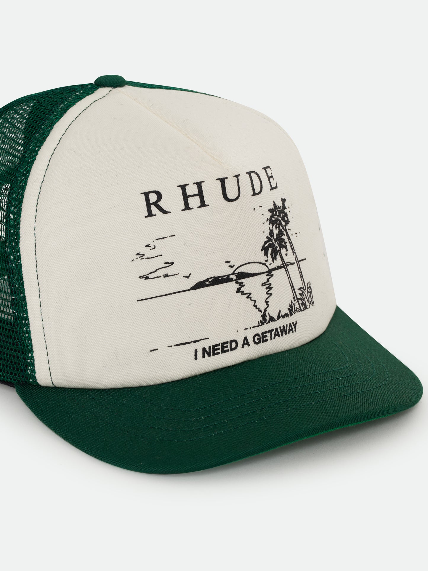 I NEED A GETAWAY TRUCKER HAT