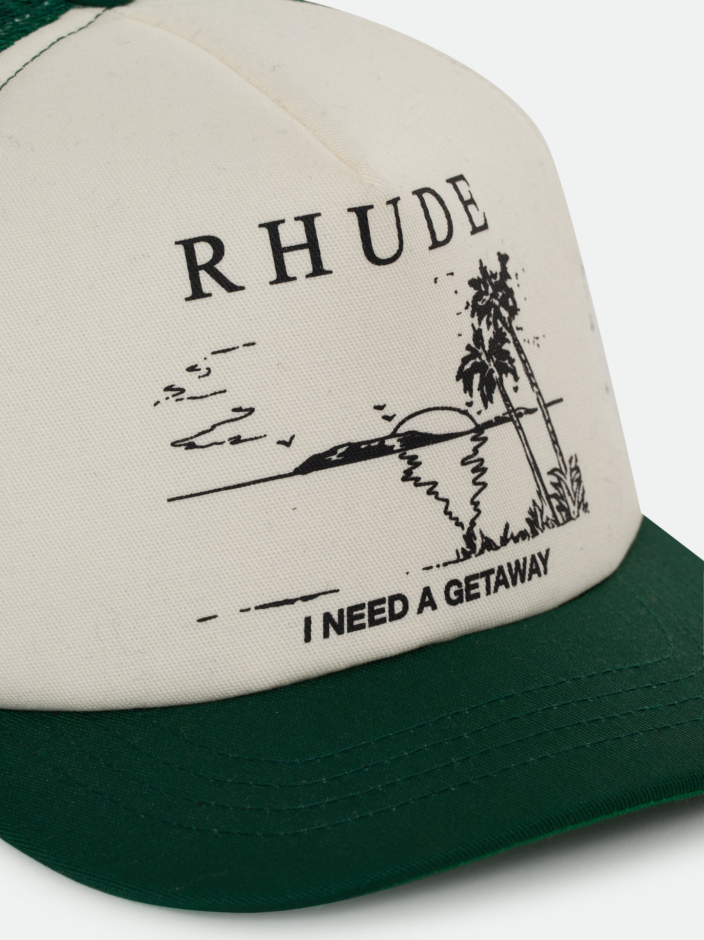 I NEED A GETAWAY TRUCKER HAT