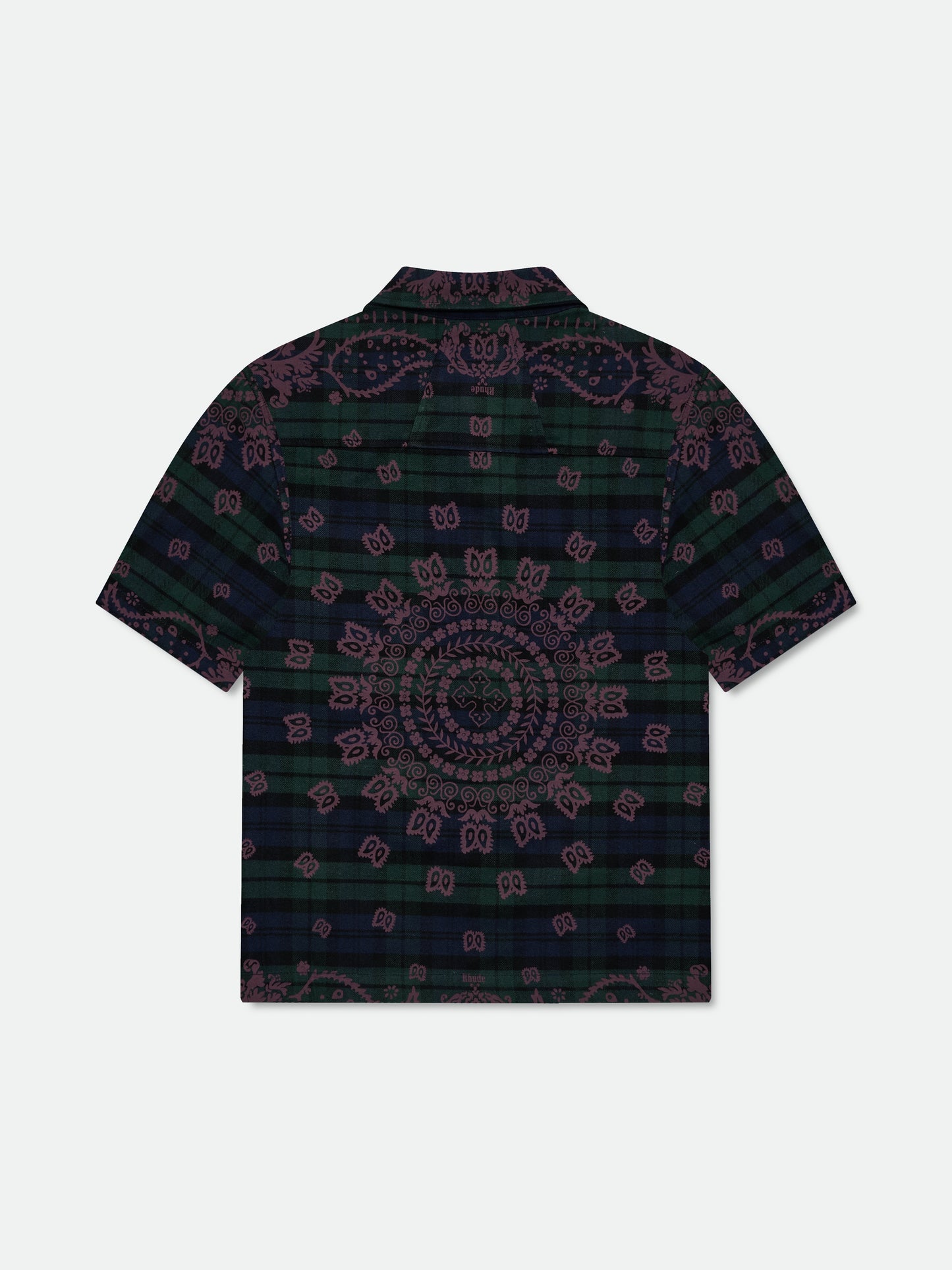 PAISLEY FLANNEL BOXY SHIRT