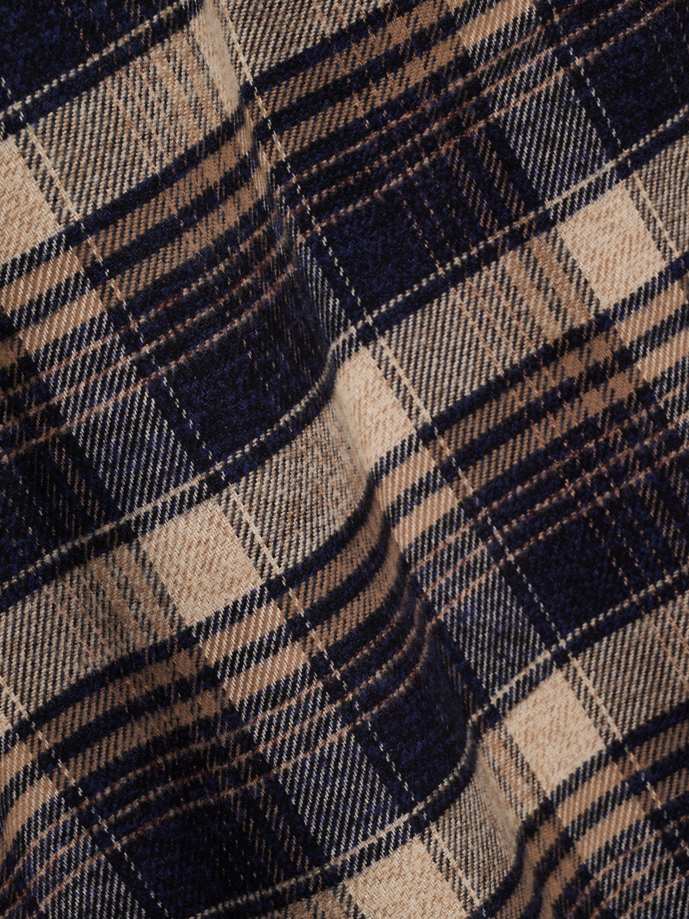 RHUDE SCRIPT LOGO FLANNEL – R H U D E