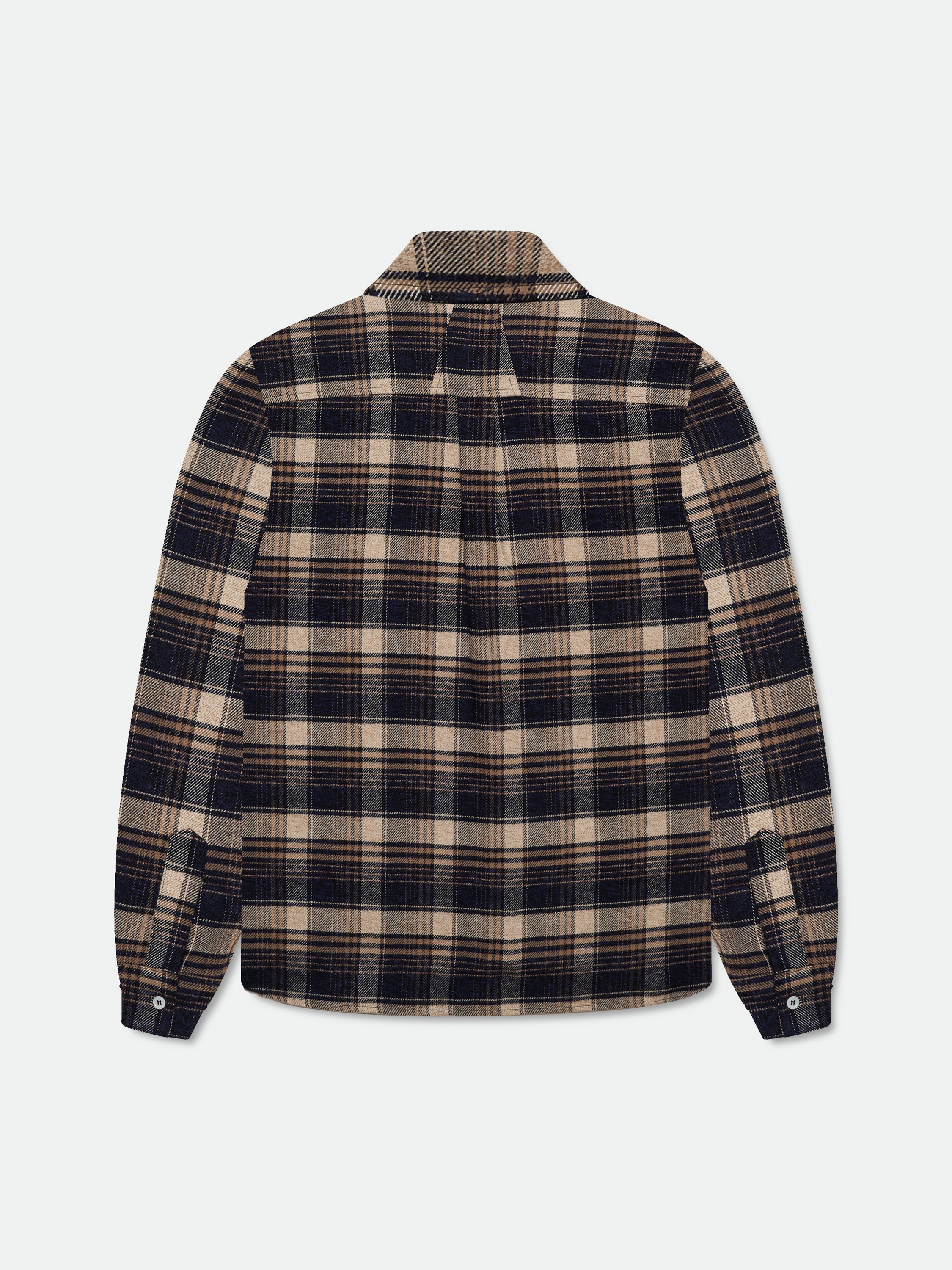 RHUDE SCRIPT LOGO FLANNEL – R H U D E