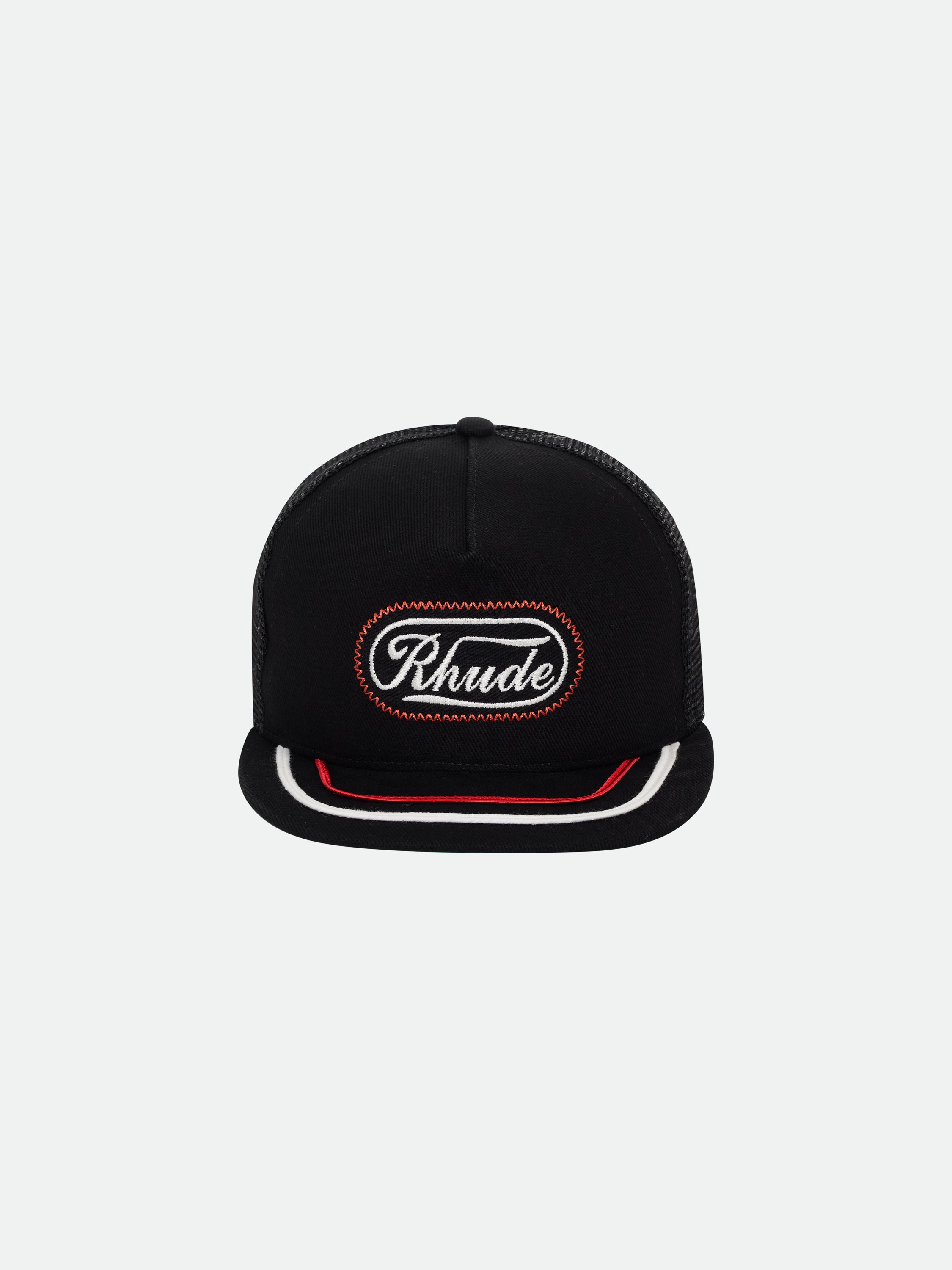 RHUDE PATCH TRUCKER HAT