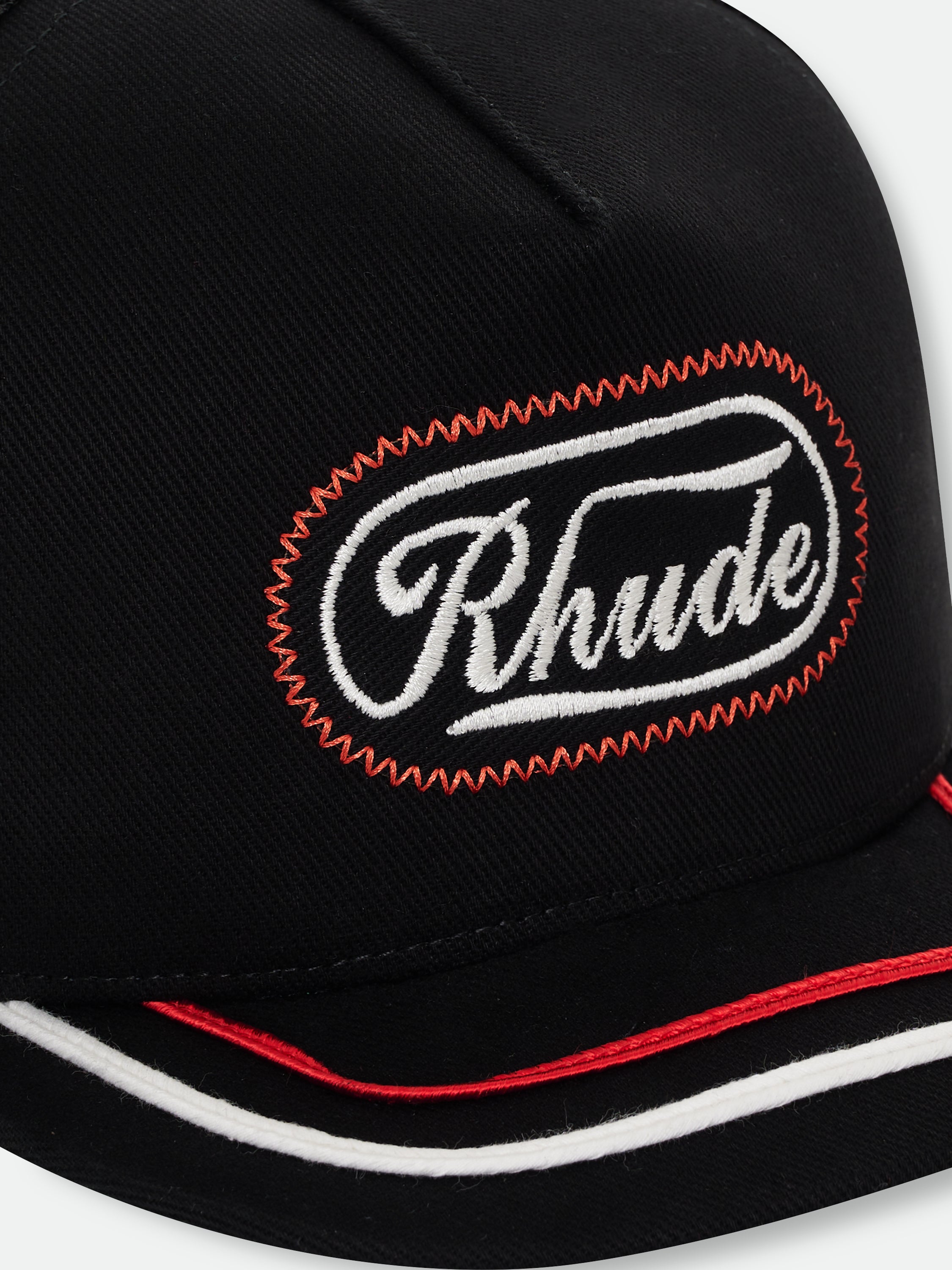 RHUDE PATCH TRUCKER HAT