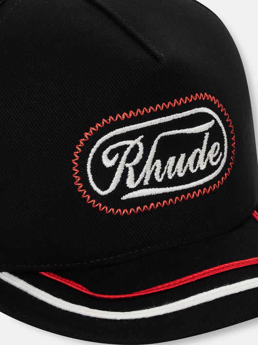 RHUDE PATCH TRUCKER HAT