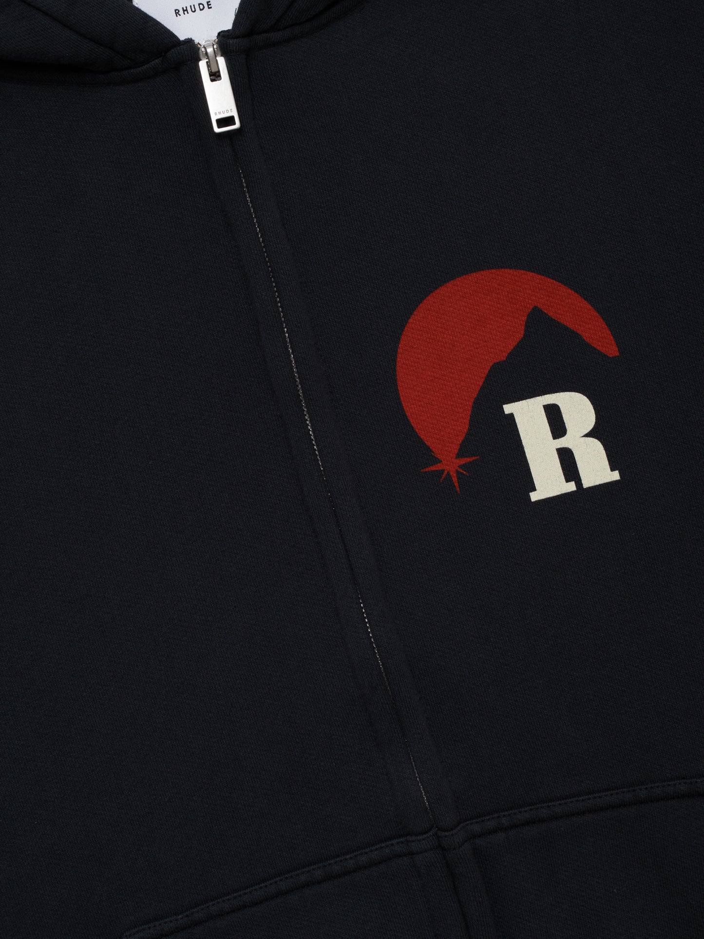 RHUDE MOONLIGHT ZIP-UP HOODIE