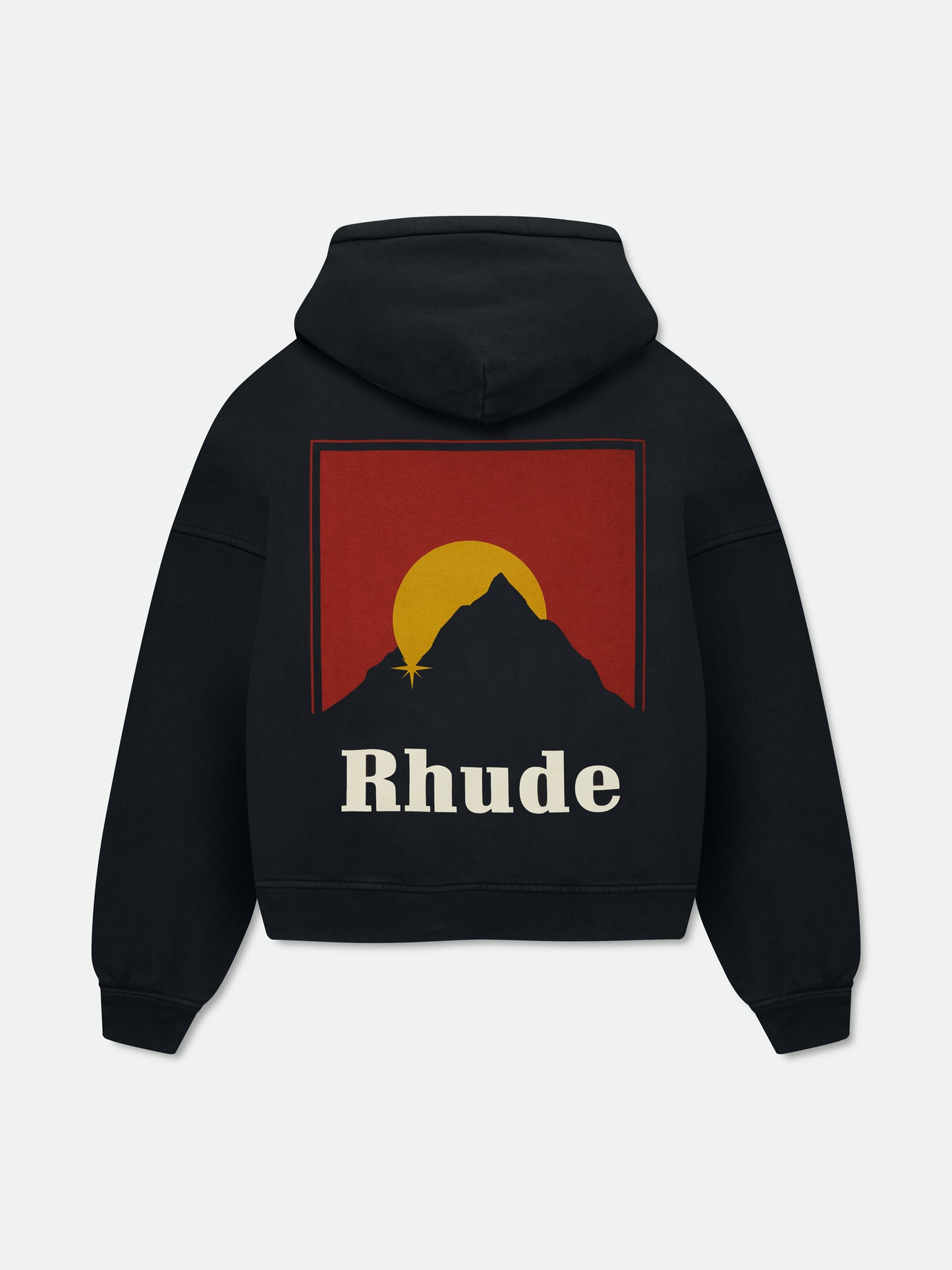 RHUDE MOONLIGHT ZIP-UP HOODIE