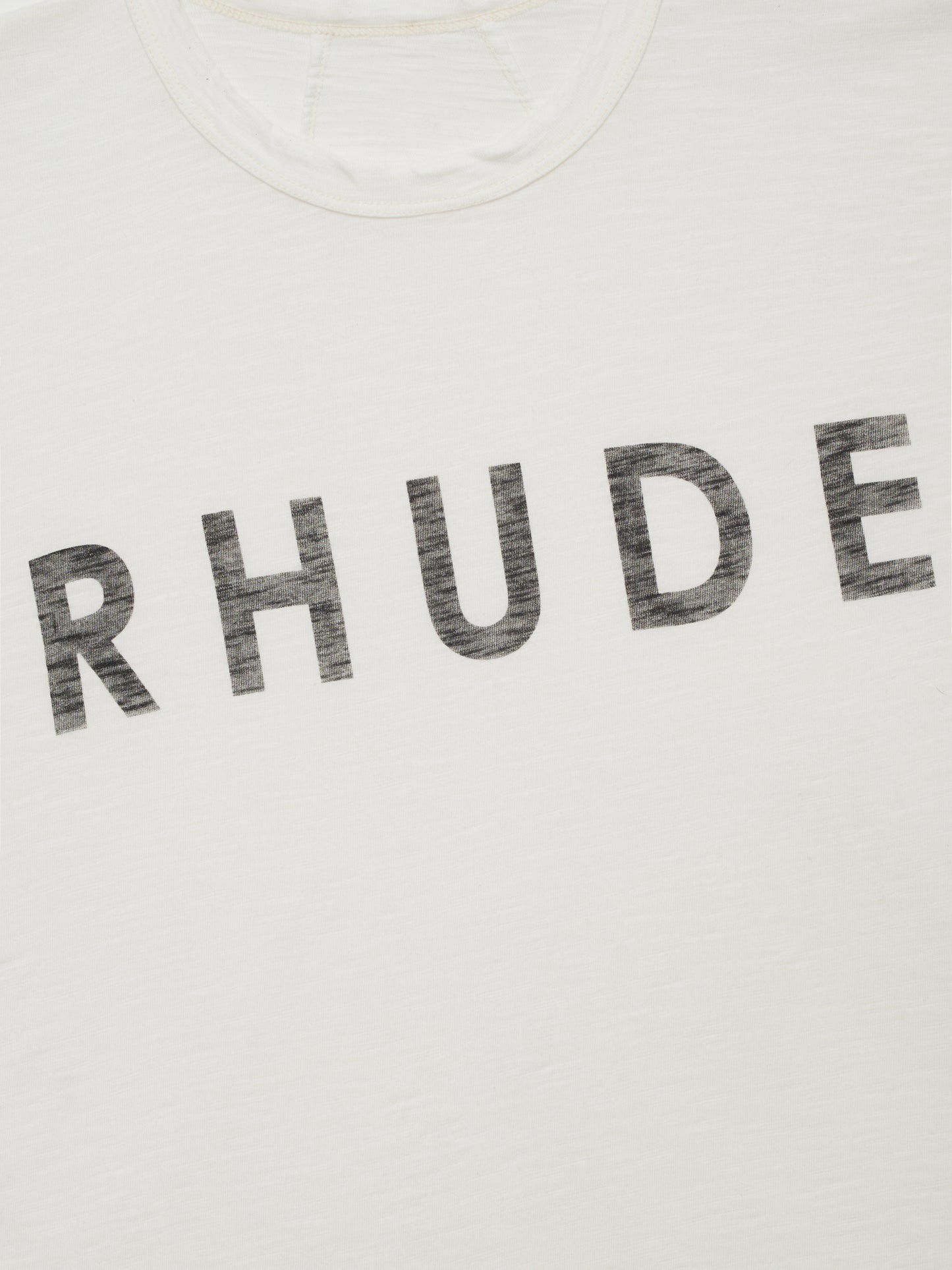 RHUDE LOGO SLUB TEE
