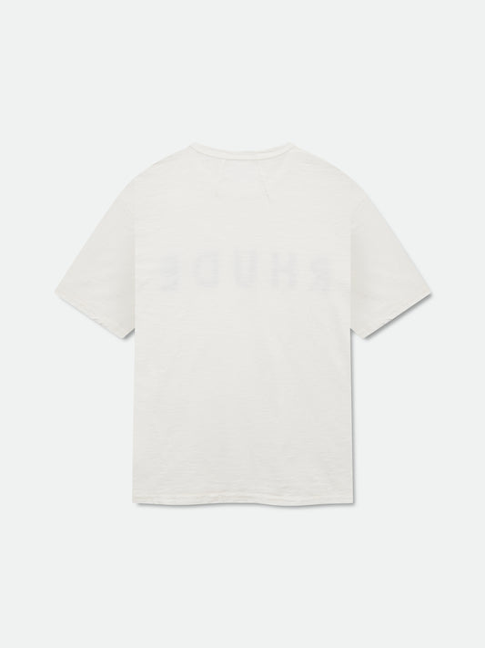 RHUDE LOGO SLUB TEE