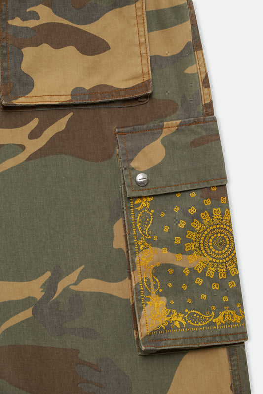 CAMO SNAP CARGO PANT
