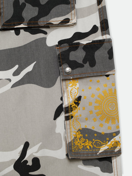 CAMO SNAP CARGO PANT