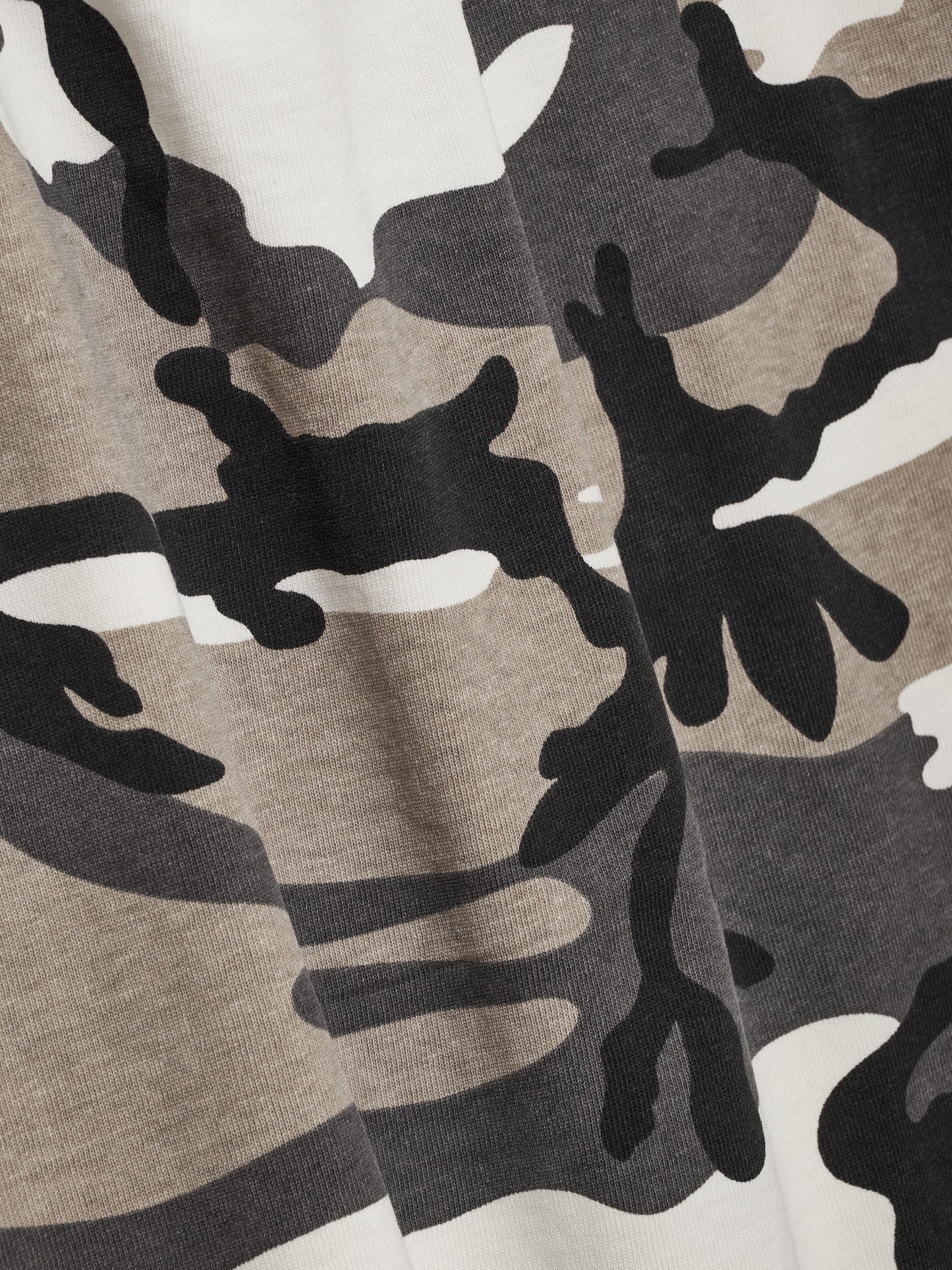 CAMO DOUBLE-LAYERED TEE