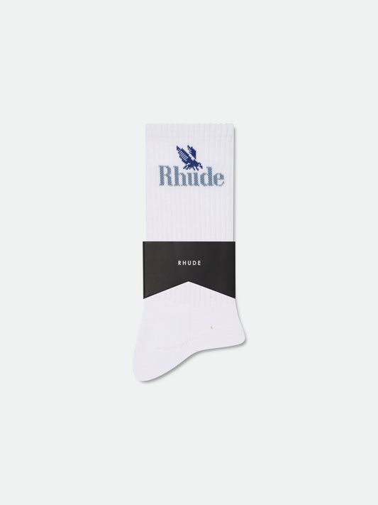 RHUDE ROSSA LOGO SOCK