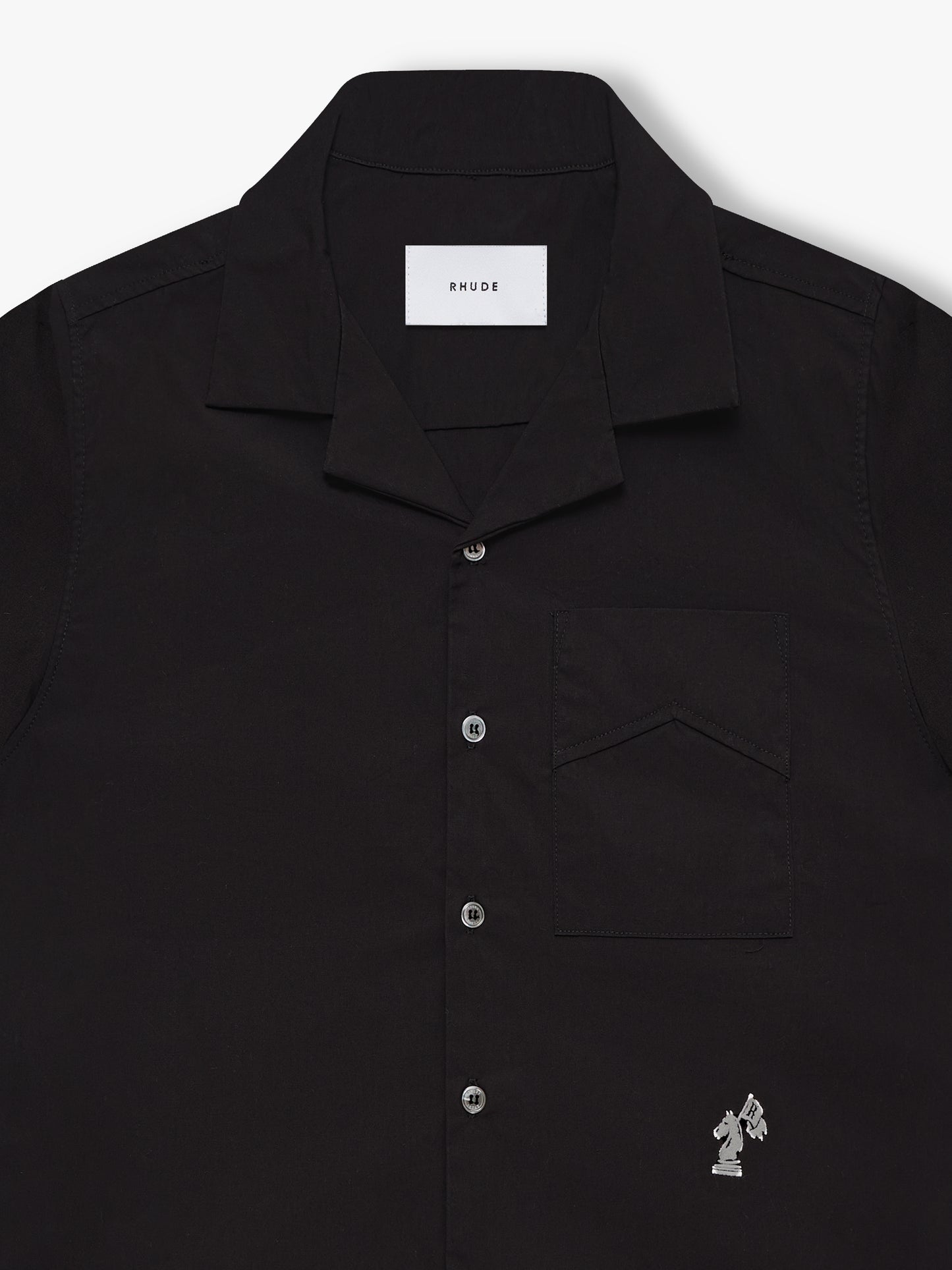 CAMP COLLAR LOGO SHIRT