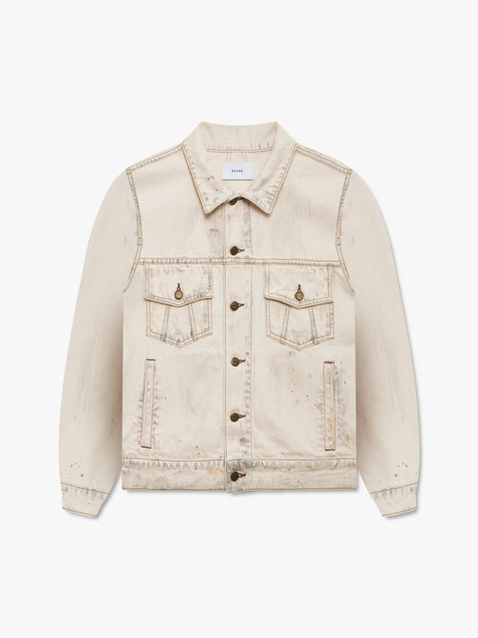 DROP-NECK TRUCKER JACKET