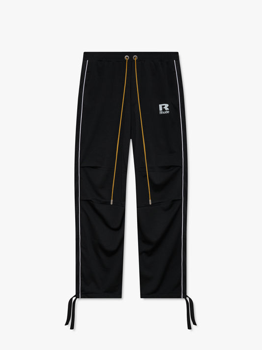 RHUDE MESH PIPING PARACHUTE TRACK PANT