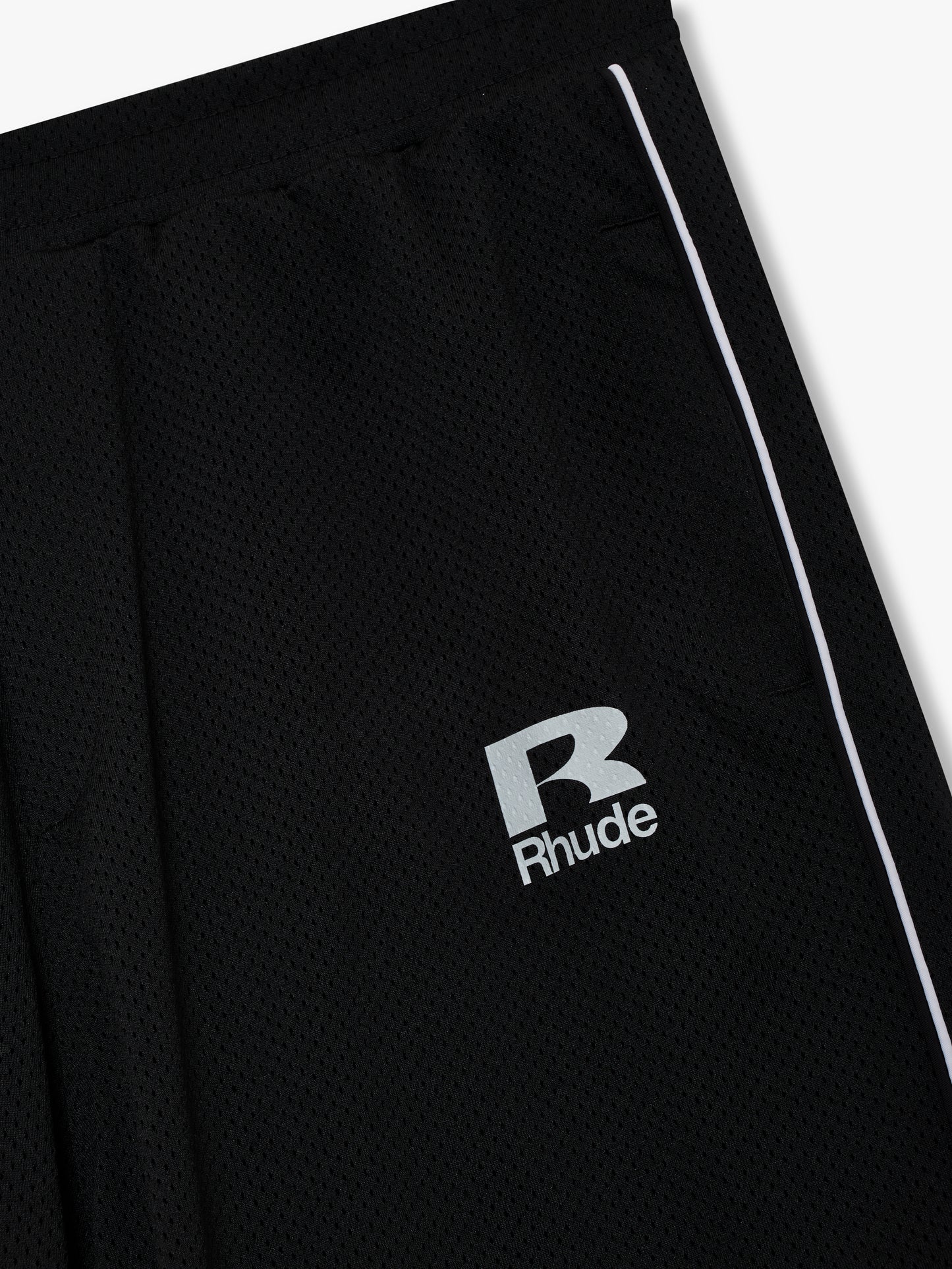 RHUDE MESH PIPING PARACHUTE TRACK PANT