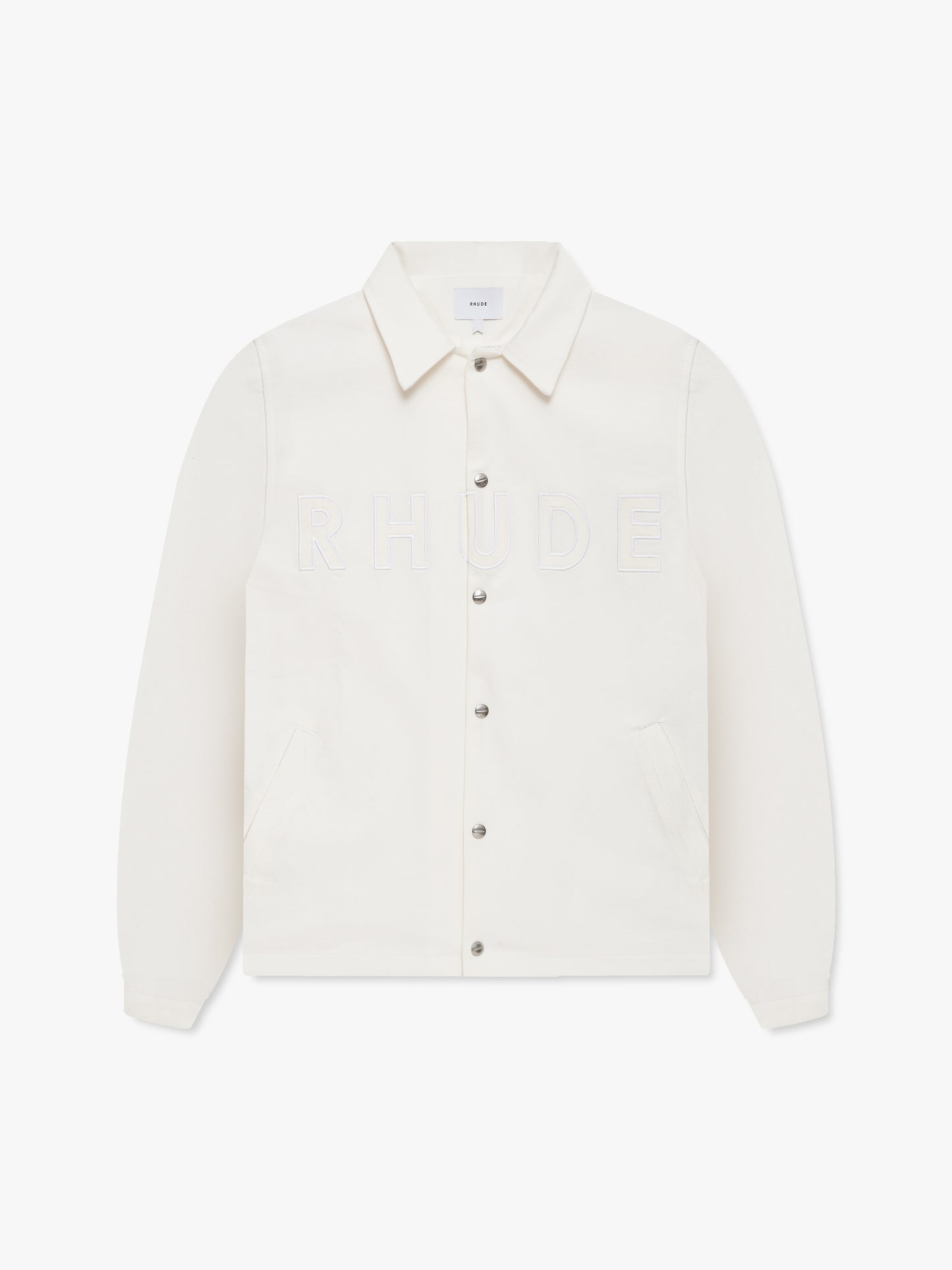 RHUDE LOGO COACHES JACKET