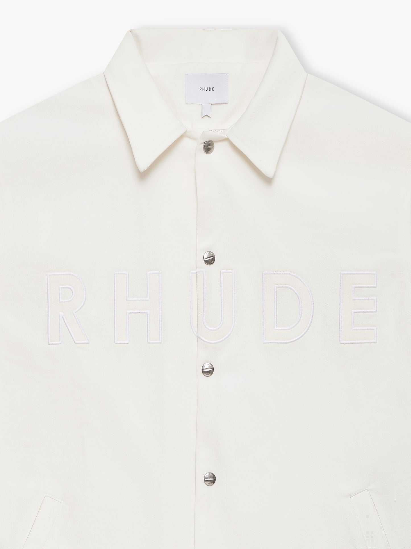 RHUDE LOGO COACHES JACKET