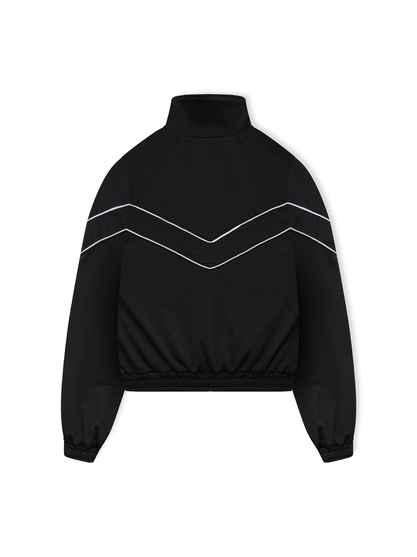 RHUDE MESH PIPING RAGLAN TRACK JACKET
