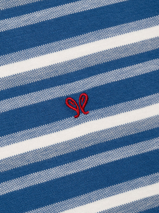 FONTAINE STRIPED SS POLO SHIRT