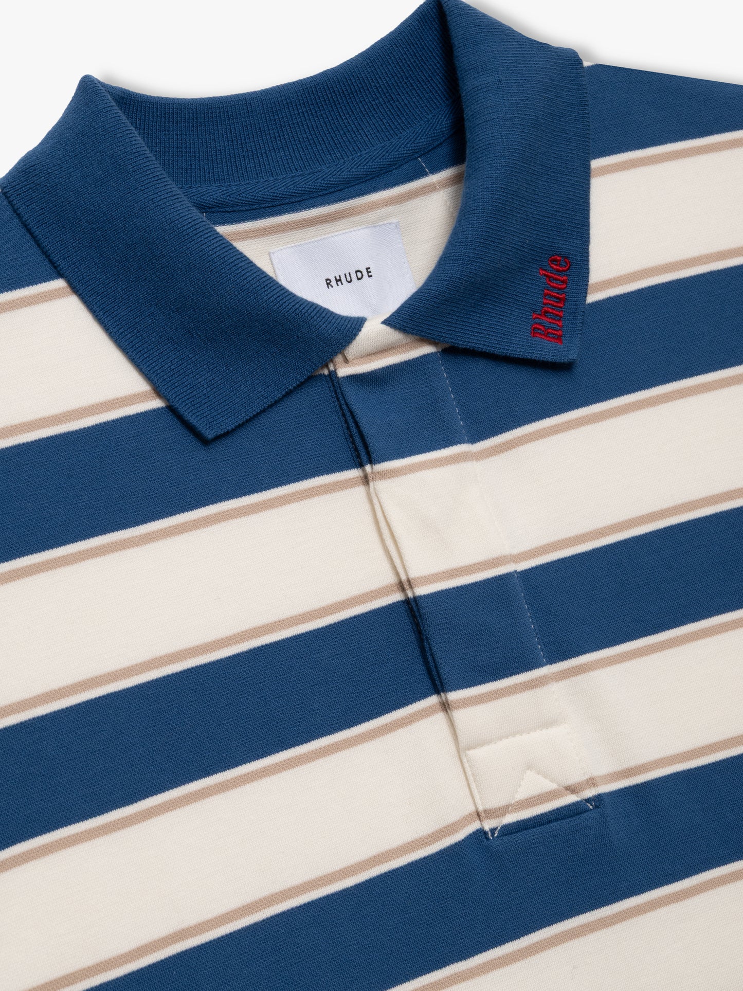 FONTAINE STRIPED SS POLO SHIRT