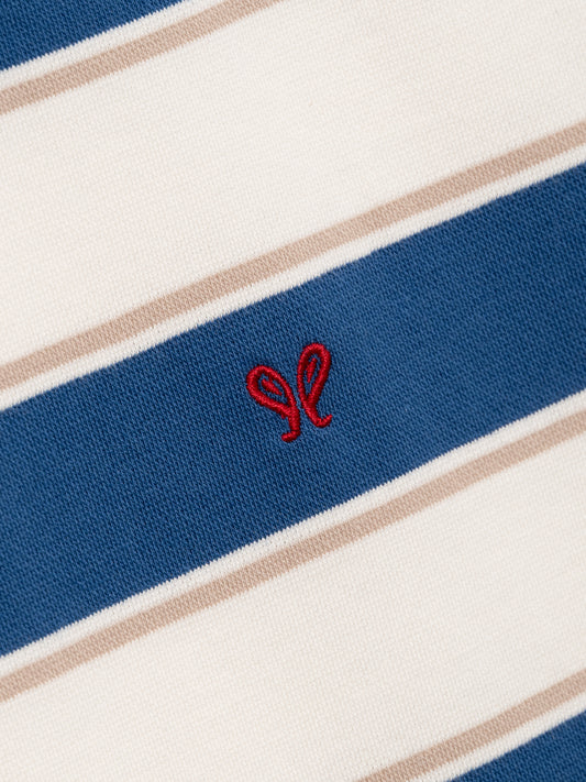 FONTAINE STRIPED SS POLO SHIRT
