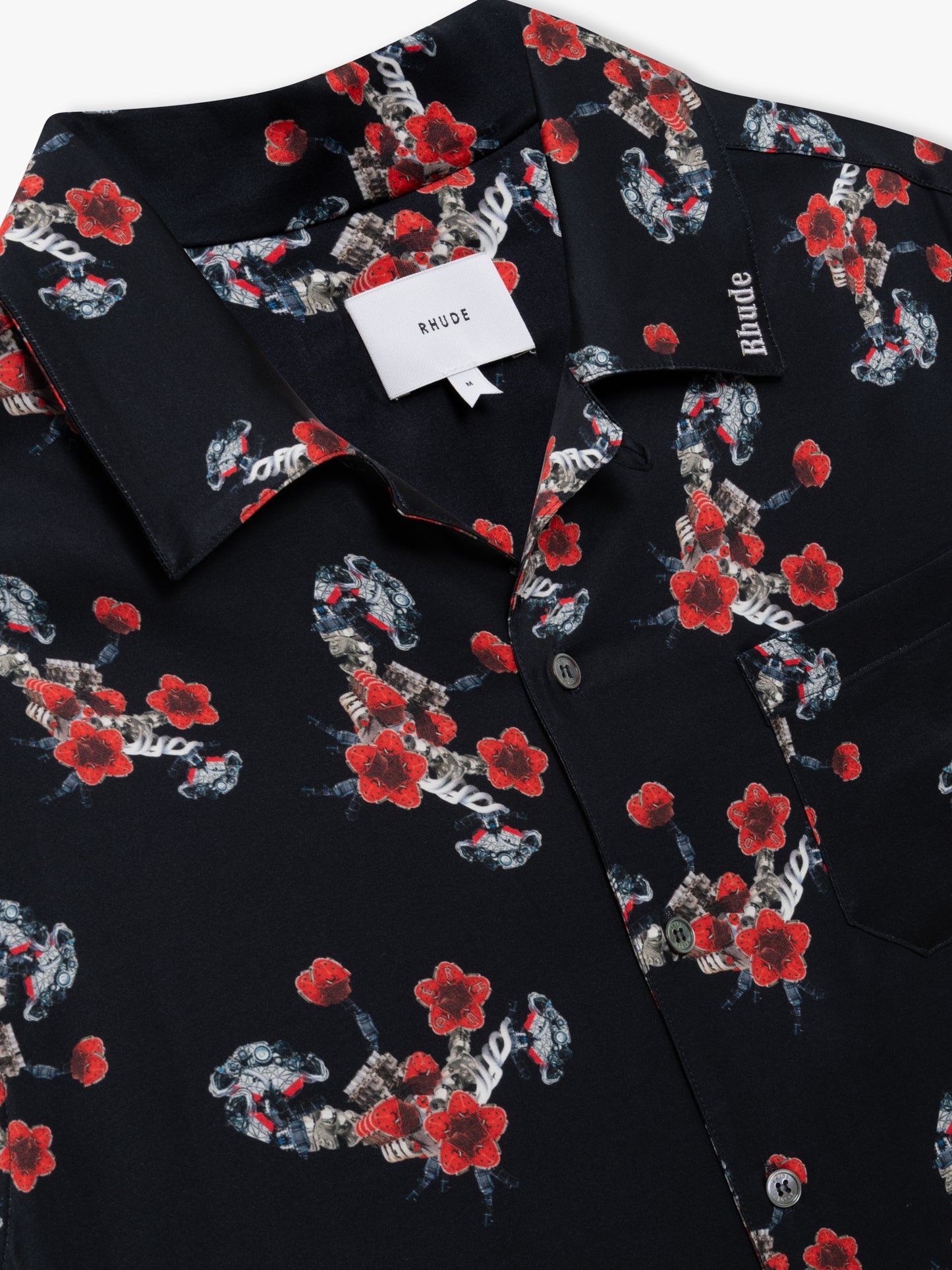 TURBO FLORAL BUTTON-UP SHIRT