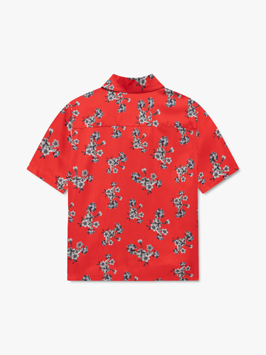 TURBO FLORAL BUTTON-UP SHIRT