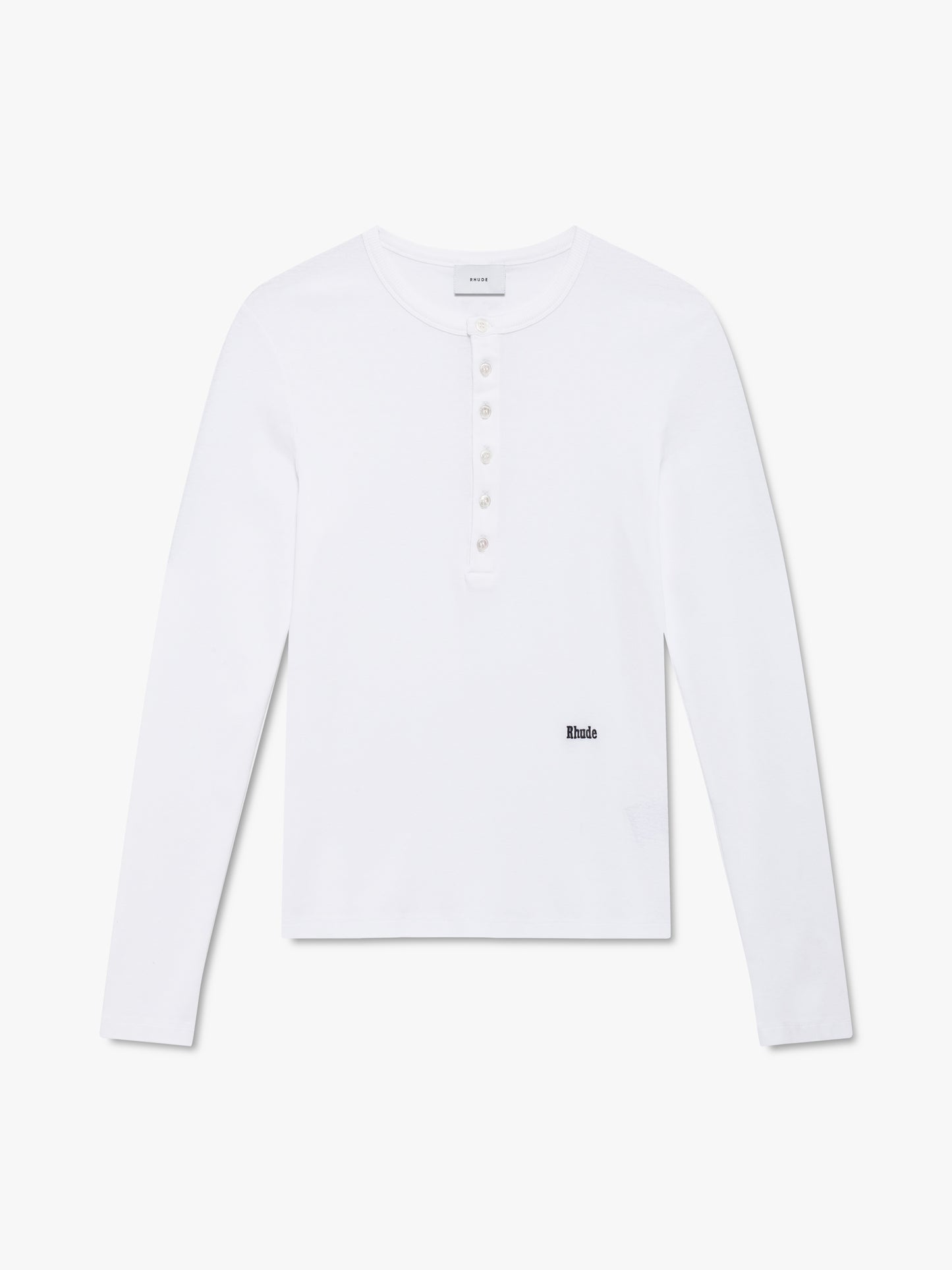 LOGO HENLEY LS TEE