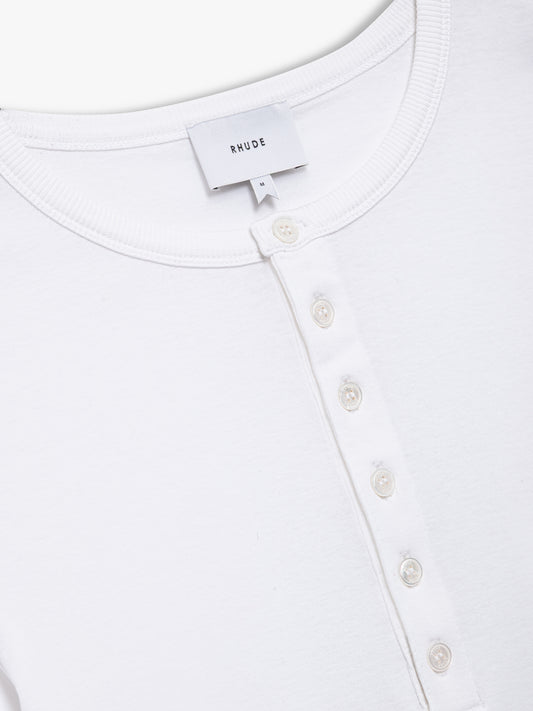 LOGO HENLEY LS TEE