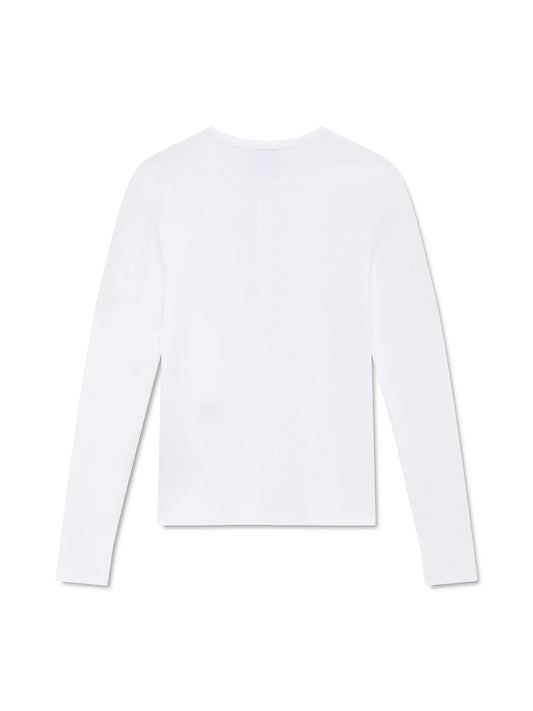 LOGO HENLEY LS TEE