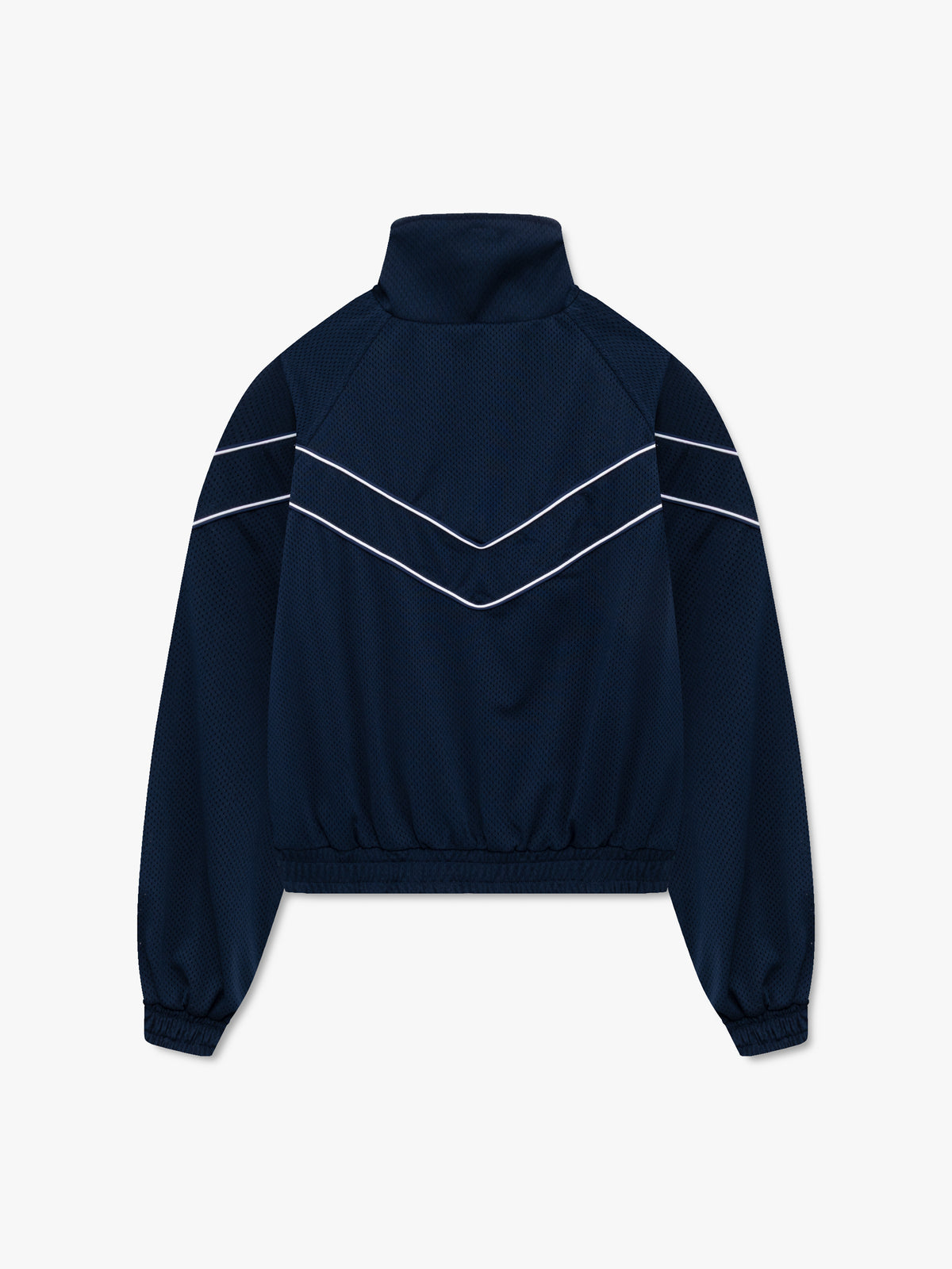 RHUDE MESH PIPING RAGLAN TRACK JACKET