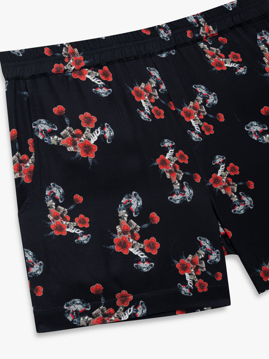 TURBO FLORAL PJ SHORTS