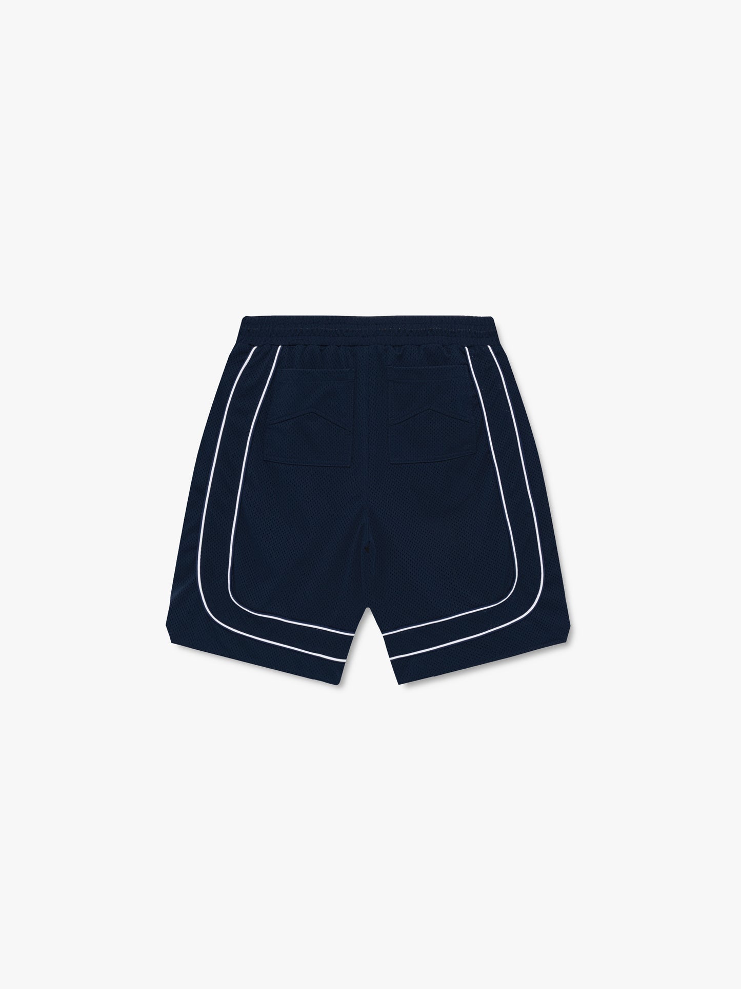 RHUDE MESH PIPING BAGGY TRACK SHORT